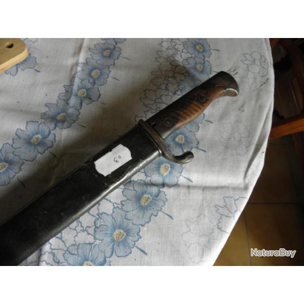 baionnette Mauser modle 98/05 W17 marquage fabriquant rare