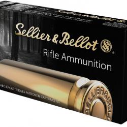 Munition Sellier & Bellot 22-250 Rem. SBT+ 3.6g 55gr x5 boites