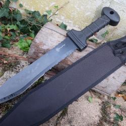 Glaive Légionnaire Romain Reapr Legion Sword Lame Acier 420 Serrated Manche Nylon Etui Nylon