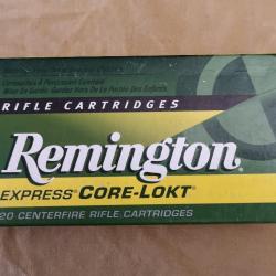 Cartouches cal. 308 Win. Remington Core Lokt PSP 150gr DESTOCKAGE!!!