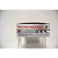 Munition Winchester Super X 7mm REM MAG x10 boite