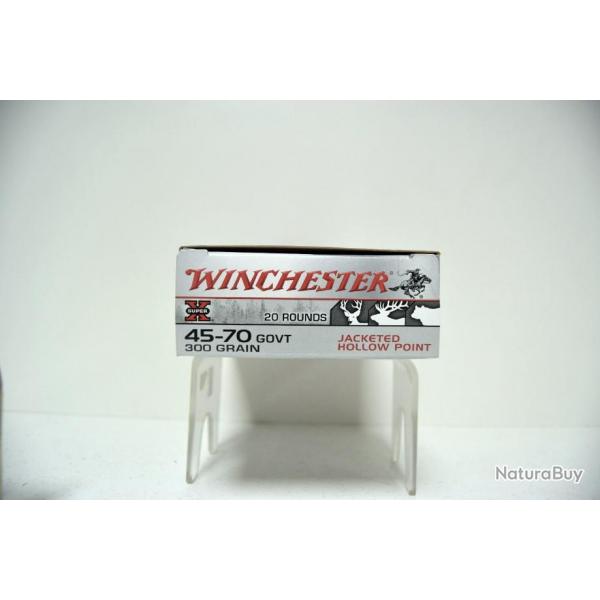 Munition Winchester 45-70 GOVT x10 boite