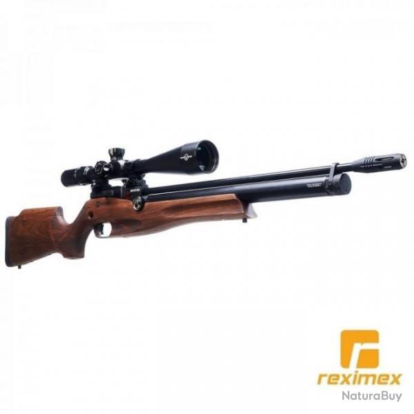 Carabine PCP Reximex Daystar Wood calibre 6,35 mm, 19,9 Joules.