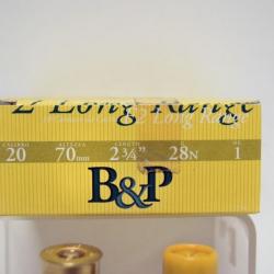 Cartouche B&P F2 Long Range 20 x1 boite