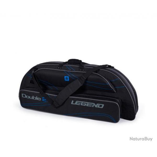 Housse compound Legend Archery souple DoubleTwo Black/blue