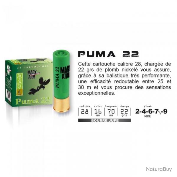 MARY ARM PUMA 22 CAL 28/70 PL 6NI