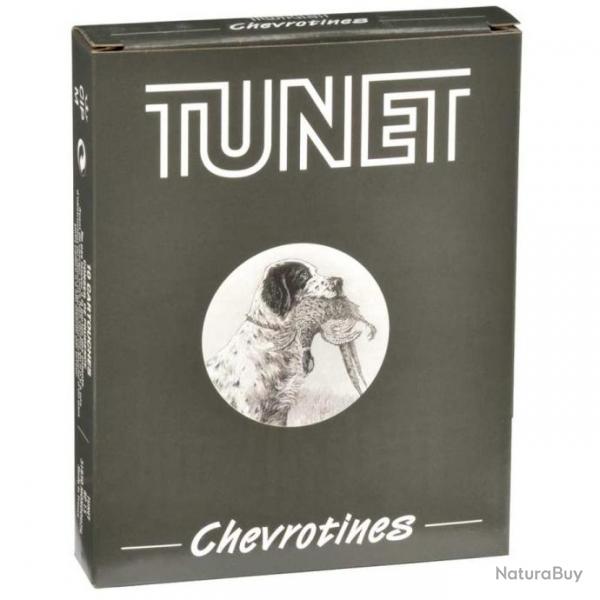 Cartouche Tunet Chevrotines 9 grains - Cal. 12 x5 boites