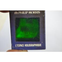 Allumettes collector Philip Morris l'espace hologr ...