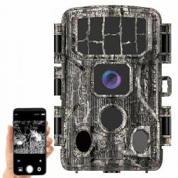 Caméra De Chasse WIFI Nature Connectée 4K Infrarouge Haute Qualité Application Mobile