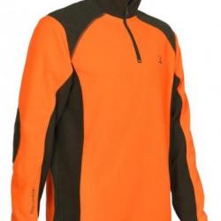 Polaire De Chasse Orange Percussion -XXXXL