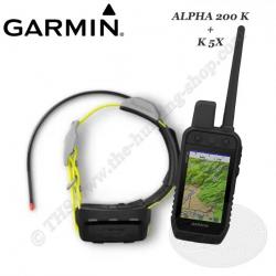 GARMIN ALPHA® 200 K Centrale GPS portable pour suivi des chiens de chasse ou de compagnie ALPHA 200 