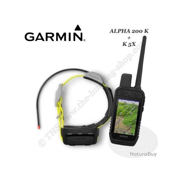 GARMIN ALPHA 200 K Centrale GPS portable pour suivi des chiens de chasse ou de compagnie ALPHA 200 