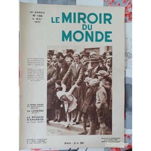 Le miroir du monde 6 mai 1933