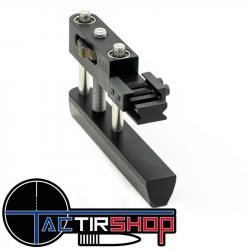 Adjustable Bag Rider Long Shot Précision Rail mounted Short V goujons standard