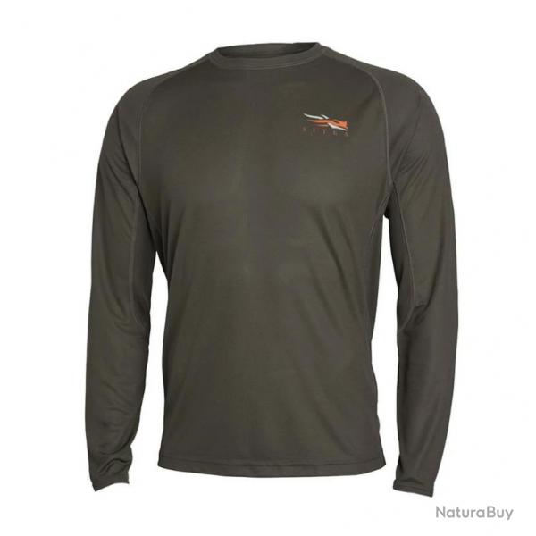 T Shirt Core Lt WtCrew LS Pyrite Sitka