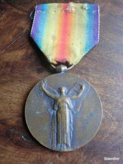 Médaille Commémorative Grande Guerre 1914-1918 - France - Très Bon état