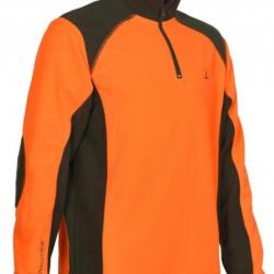 Pull polaire orange PERCUSSION