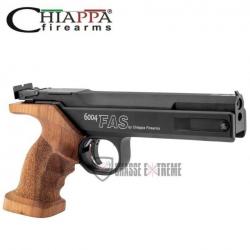 Pistolet CHIAPPA Match à Air Comprimé Fas 6004 Cal 4,5 mm Crosse Ambidextre
