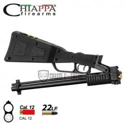Carabine Pliante CHIAPPA M6 Double Détente Cal 12 et 22 Lr