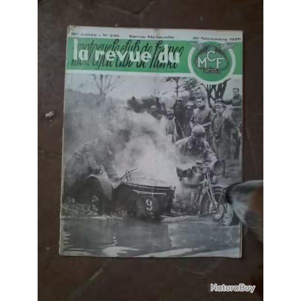 La revue du moto club de France n236 1936