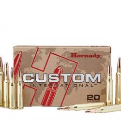 20 Munitions HORNADY Custom International 30-06 Sprg 220 Gr Intl Rn