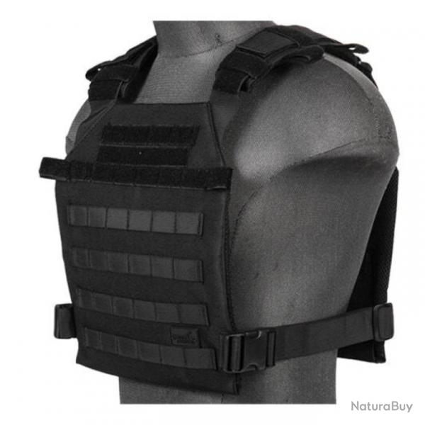 Gilet lger Lancer Tactical Plate carrier 1000D - Noir