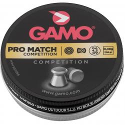 500 PLOMBS GAMO PRO MATCH COMPETITION CAIBRE 4.5mm