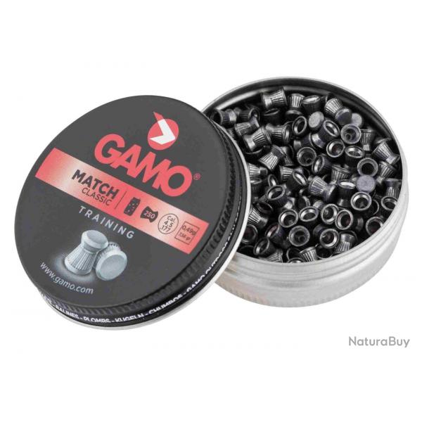 250 PLOMBS GAMO MATCH CLASSIC CALIBRE 4.5mm