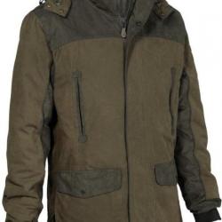 Veste de chasse homme Rambouillet Kaki PERCUSSION-4XL