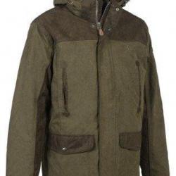 Veste de chasse homme Rambouillet Kaki PERCUSSION-4XL