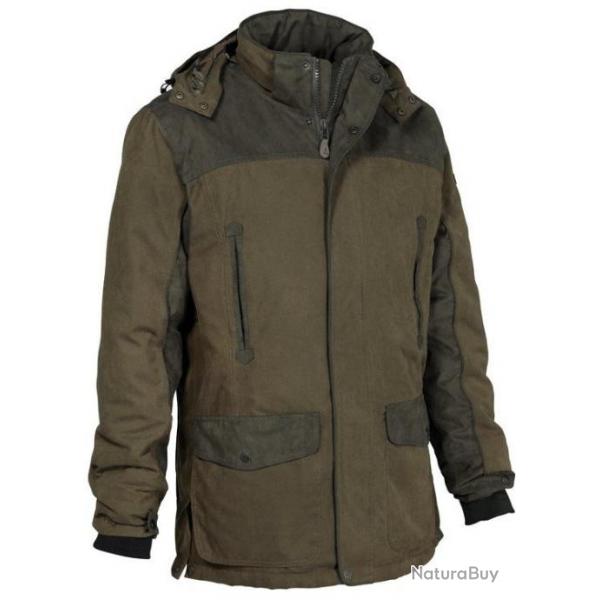 Veste de chasse homme Rambouillet Kaki PERCUSSION-4XL