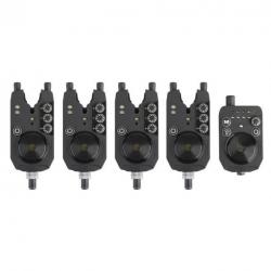 Coffret 4 détecteurs prologic r2l bite alarm + centrale