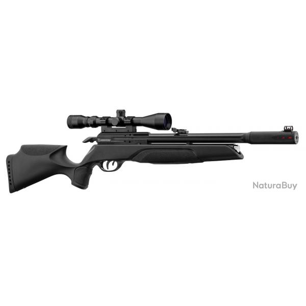 Wahoo - PACK CARABINE AIR COMPRIME ARROW PCP CAL.4.5 19.9J + LUNETTE 3-9X40WR