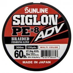 Sunline Siglon ADV PE X8 60lb Multicolore