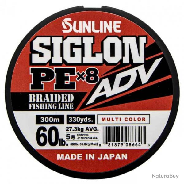 Sunline Siglon ADV PE X8 60lb Multicolore