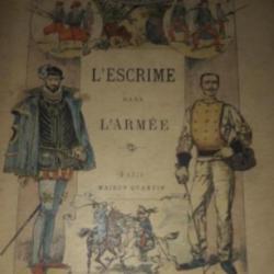 L'Escrime dans l'Armée. Du COMMANDANT DERUE 1888