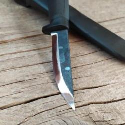 Couteau de Chasse Condor Timberjack MARTTIINI Made in Finland Manche en Caoutchouc 0648