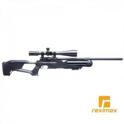 Carabine Reximex Accura PCP calibre 4,5 mm. noire synthétique, 19,9 Joules.