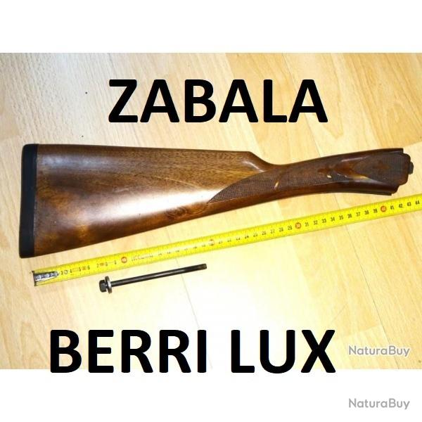 crosse NEUVE fusil ZABALA BERRI-LUX ZABALA BERRI LUX - VENDU PAR JEPERCUTE (D22E1363)