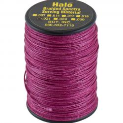 BCY - Bobine tranche-fil Halo .021" BLACK CHERRY