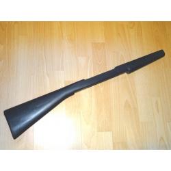 crosse carabine SQUIRES BINGHAM 16 bois couleur noire + plaque - VENDU PAR JEPERCUTE (D22E1233)