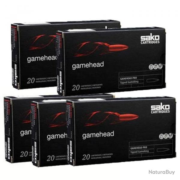 Balles Sako GameHead Soft Point - Cal. 222 Rem. Mag - 55 / 3.56 / Par 5