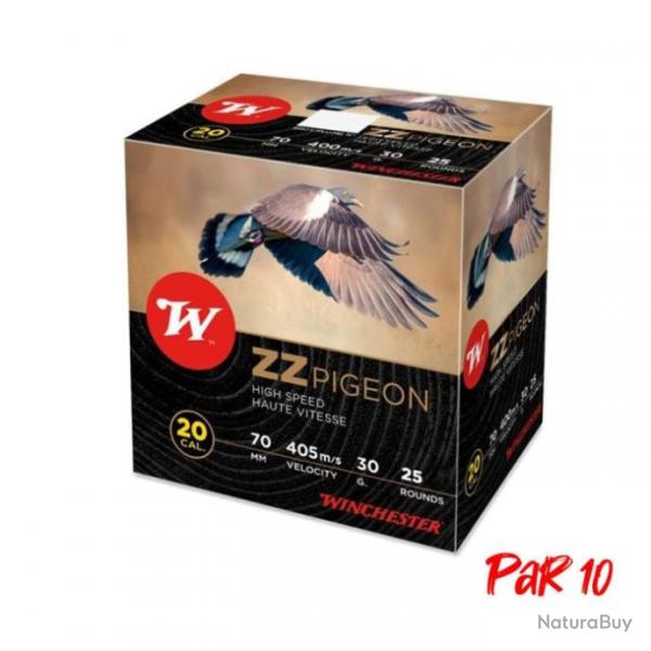 Cartouches Winchester ZZ Pigeon Par 10 20 70