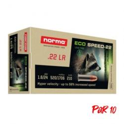 Balles Norma Eco Speed - Cal. 22LR - 22LR / Par 10 / 24