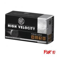 Balles RWS High Velocity - Cal.22 LR - 22LR / Par 10 / 40