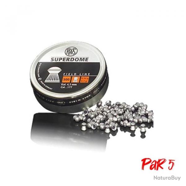 Plombs RWS Superdome - 4.5 mm / Par 5