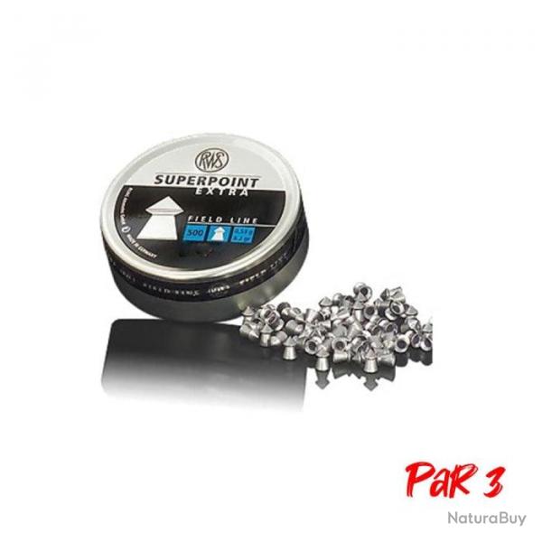 Plombs RWS Superpoint Extra - 5.5 mm / Par 3