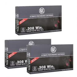 Balles RWS Target Elite Plus - Cal. 308 Win - 308 Win MAG / 12.3 g / Par 3