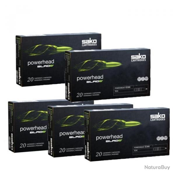 Balles Sako PowerHead Soft Point - 9.3x66 / Par 5