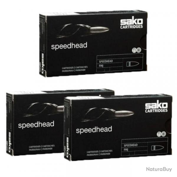 Balles Sako SpeedHead Full Metal Jacket - Cal. 222 Rem - Par 3